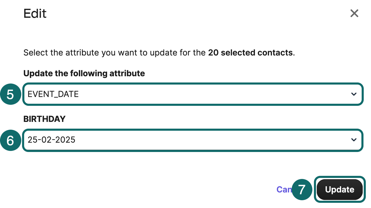 Vue d'ensemble de la liste des contacts – Brevo - Centre d'aide