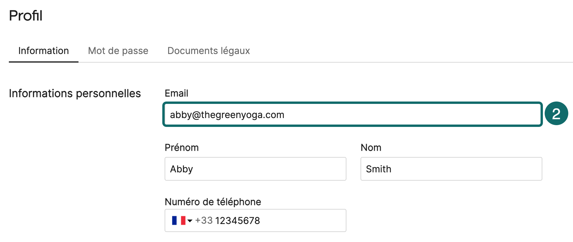 Comment modifier mes informations personnelles (adresse email ou mot de passe) ? Brevo