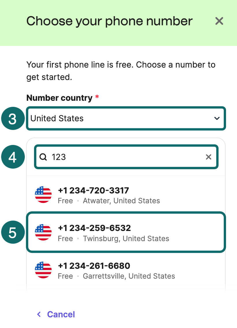 Managing Your Phone Number