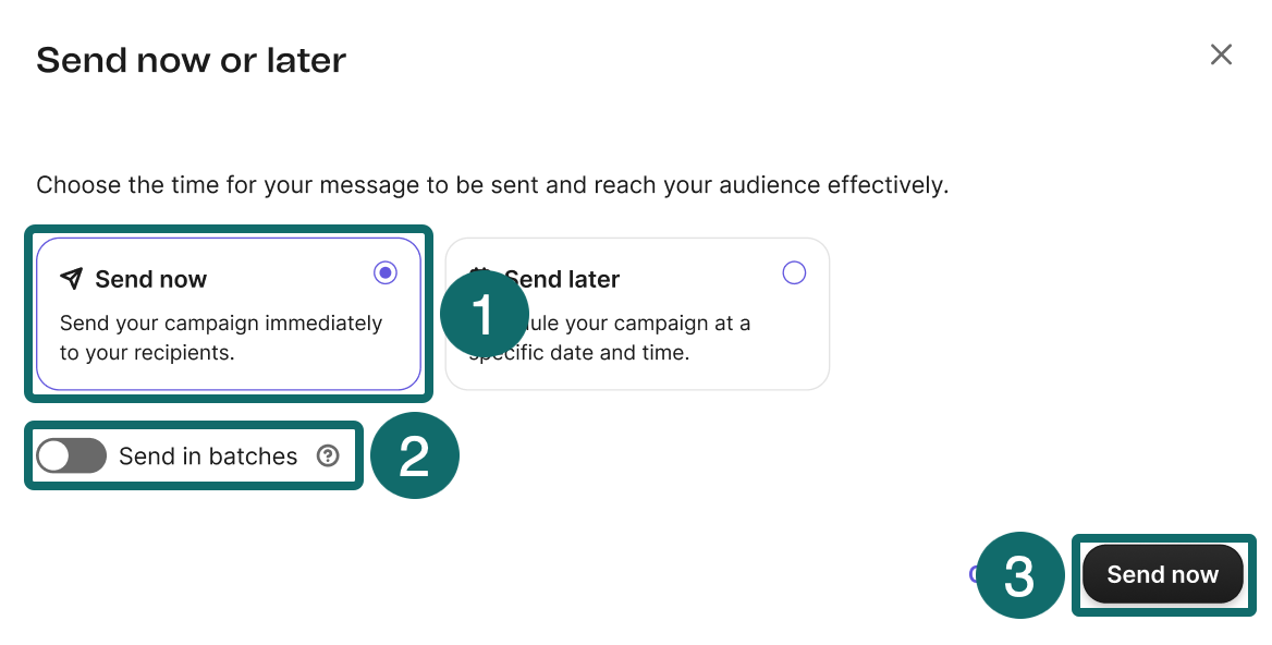 Create an SMS campaign – Brevo - Help Center